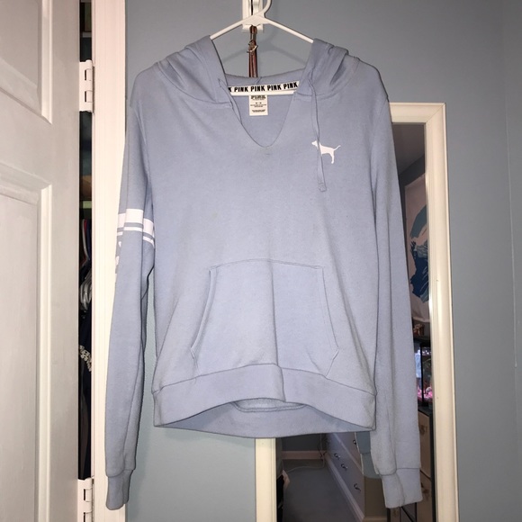 PINK Victoria's Secret Tops - PINK sweater in blue